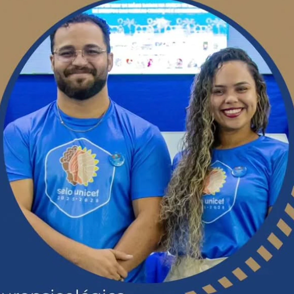 Sirlan Ramos e a neuropsicóloga Leilane Duarte, da LS Clin+